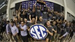 Florida men’s swimming & diving team captured its fifth-straight SEC Championship